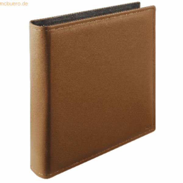 Ringbuch A4 Scala Leder cognac
