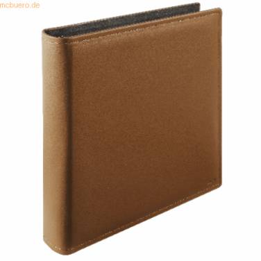 Ringbuch A4 Scala Leder cognac