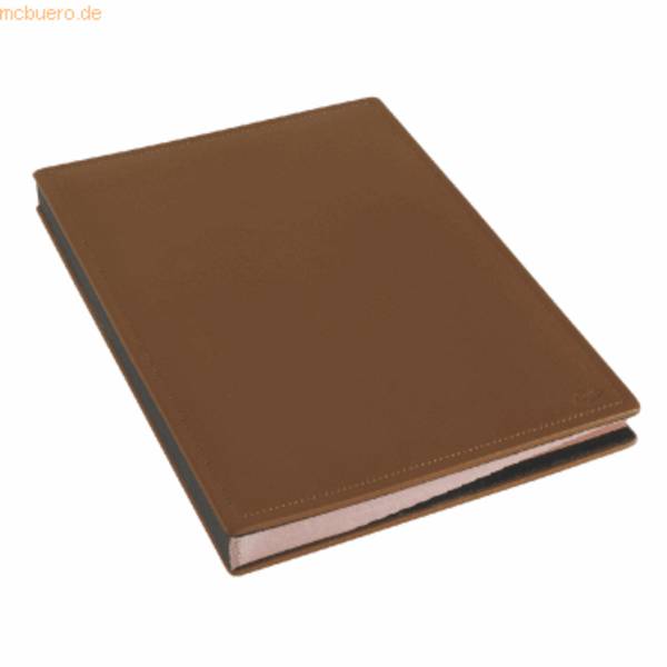 Unterschriftenmappe Scala Leder cognac