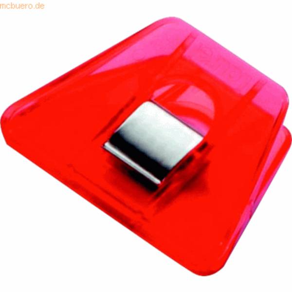 Briefklemmer Signal 2 70x50mm kristallrot