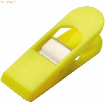 Briefklemmer Big Peg 33x120mm hellgelb