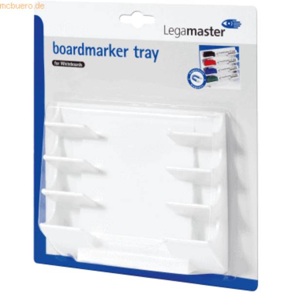 Legamaster Whiteboard-Markerhalter weiß C&C
