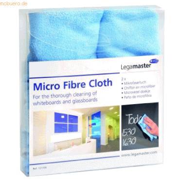 Microfasertuch 40x40cm blau-0