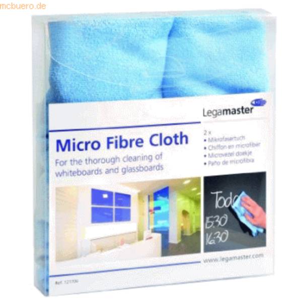Microfasertuch 40x40cm blau