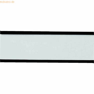 Legamaster Magnetschild 20x60mm sw 54 St. 7-450400