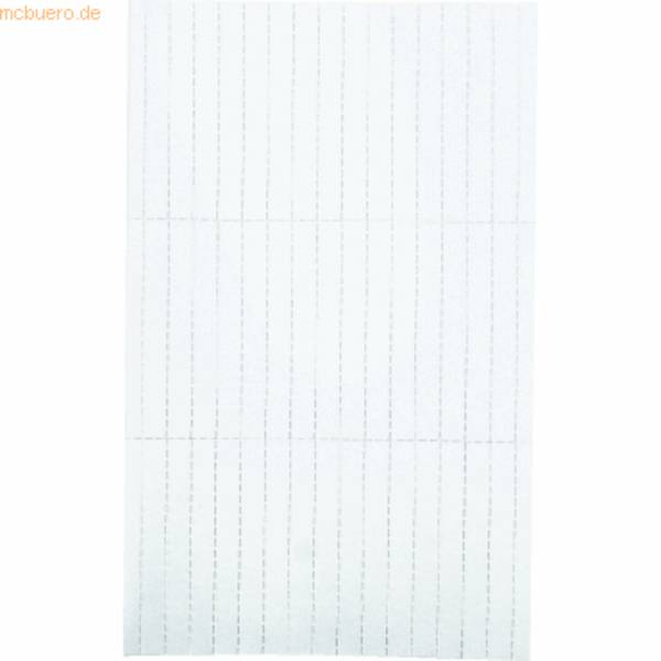 Legamaster Einlegeetikett 20x60mm weiß 90St, Deutschland, 60 mm, 20 mm, 29,7 g, 130 mm, 210 mm