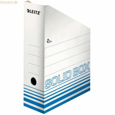 Archiv-Stehsammler Solid A4 Wellpappe hellblau-0
