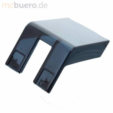 LEITZ Plastikabdeckung für Superlocher 5182, rauchtopas