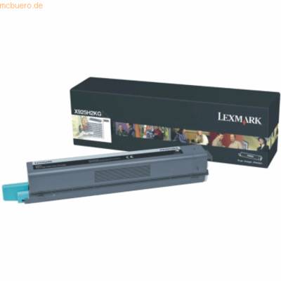 Lexmark - Hohe Ergiebigkeit - Schwarz - Original - Tonerpatrone - für Lexmark X925de, X925de 4, X925dte