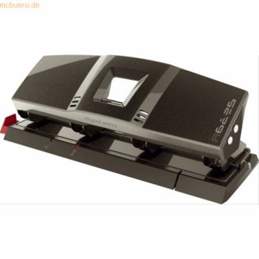 Locher 4-fach Advanced Metal Metall 25-30 Blatt metallic taupe