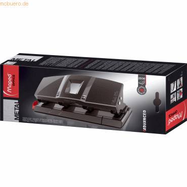 Locher 4-fach Advanced Metal Metall 25-30 Blatt metallic taupe-1