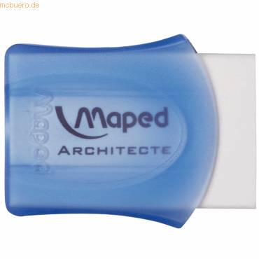 Radierer Architecte 50,8x17,2x39,2mm farbig sortierter Schiebemanschette-0
