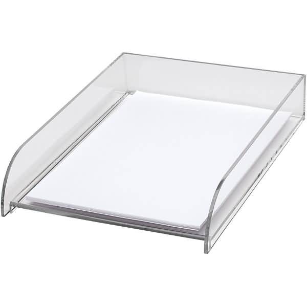 Briefablage Acryl A4 247x62x331mm glasklar-1