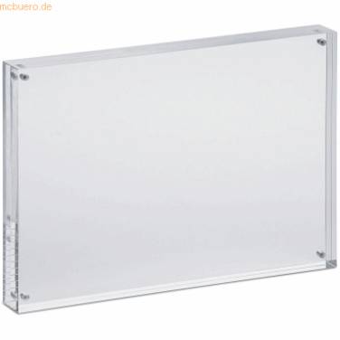 Bilderhalter Acryl 14,9x21,1x3cm glasklar