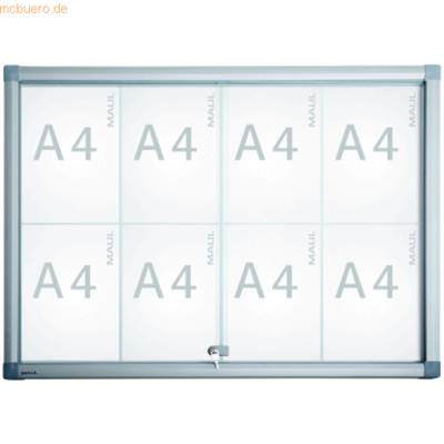 Schaukasten slide 8xA4 aluminium Innenbereich 67,5x94x5,4cm