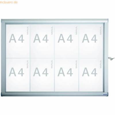 Schaukasten SC3000 8xA4 aluminium In-/Outdoorbereich 69x95,4x3,3cm