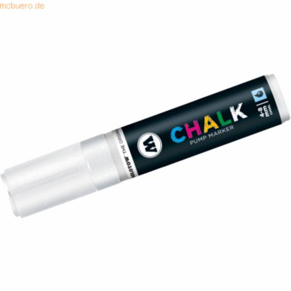 Kreidemarker CHALK 4-8mm, Nr. 005, weiss