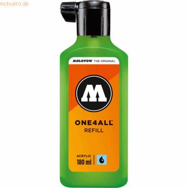 Nachfüllflasche ONE4ALL ACRYLIC 180ml, Nr. 222, KACAO77 green-0
