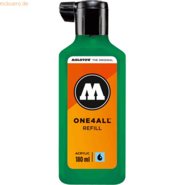 Nachfüllflasche ONE4ALL ACRYLIC 180ml, Nr. 235, türkis