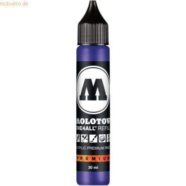 Nachfüllflasche ONE4ALL ACRYLIC 30ml, Nr. 204, echtblau-0