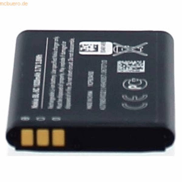 Akku für Nokia 222 Li-Ion 3,7 Volt 1020 mAh schwarz