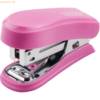 Heftgerät Mini 12 Blatt 20mm (Blister) pink