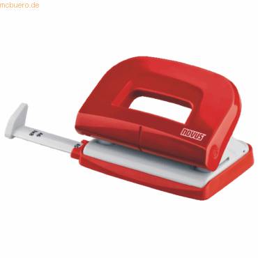 Locher E 210, bis 10 Blatt rot/grau, im Blister-0
