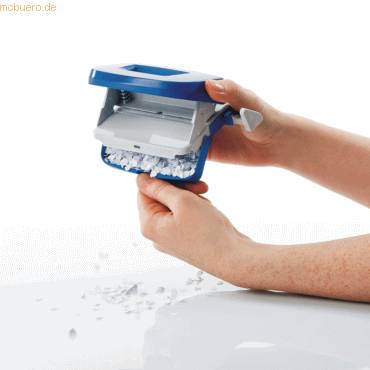 Bürolocher E 216 fresh,bis 16 Blatt fresh violett/grau, im Blister-1