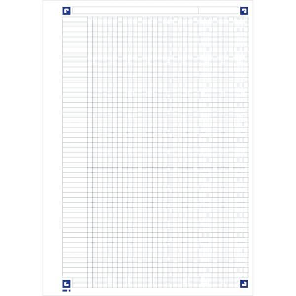 Collegeblock Studium Activebook A4+ kariert 80 Blatt 90 g/qm Optik Paper farbig sortiert-1