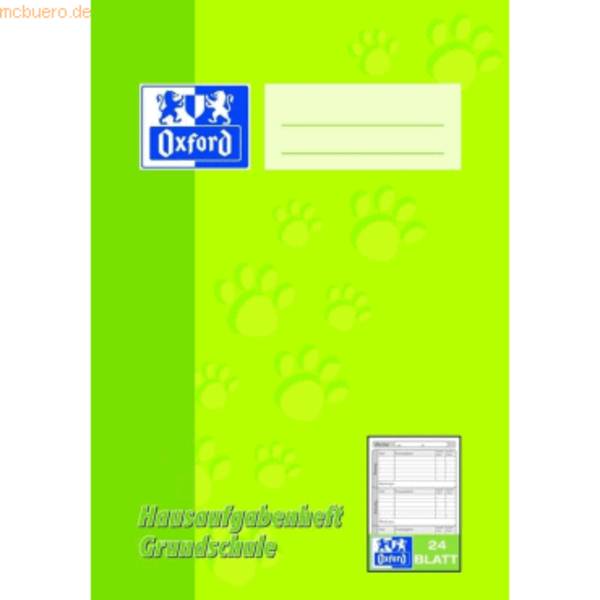 Hausaufgabenheft Grundschule A5 24 Blatt 90 g/qm Optik Paper
