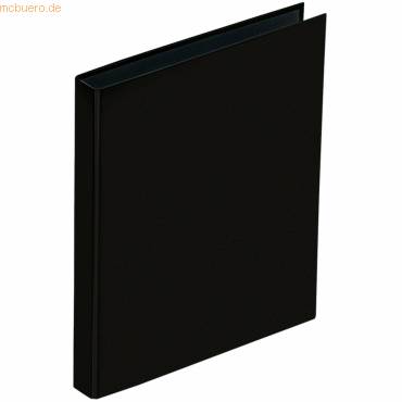 PAGNA Ringbuch "Basic Colours", 2 Bügel-Mechanik, schwarz-0