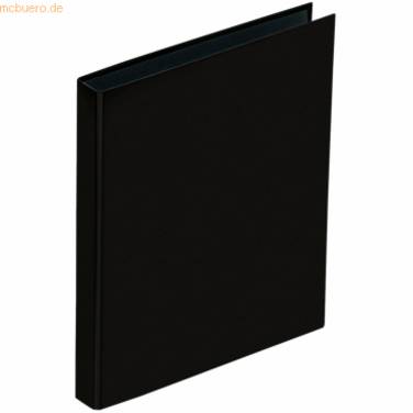 PAGNA Ringbuch "Basic Colours", 2 Bügel-Mechanik, schwarz