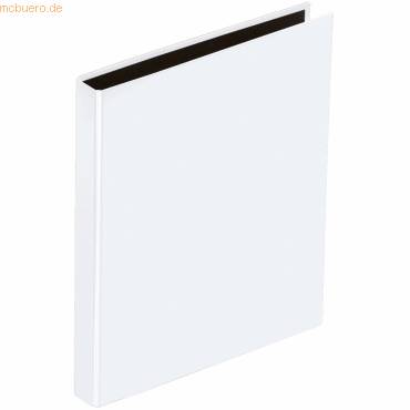 PAGNA Ringbuch "Basic Colours", 2 Bügel-Mechanik, weiß-0
