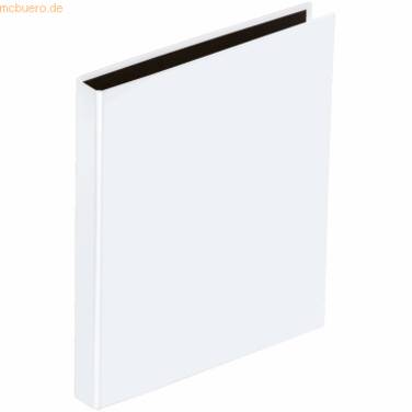 PAGNA Ringbuch "Basic Colours", 2 Bügel-Mechanik, weiß