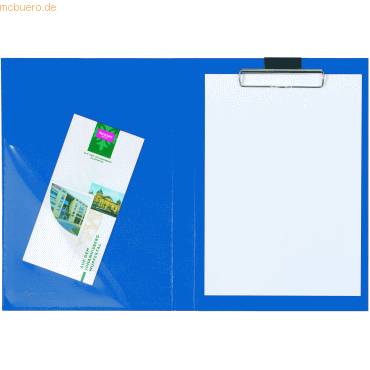 Blockmappe A4 Color blau-0