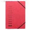 Eckspanner A4 Karton 335 g/qm mit Klappen rot