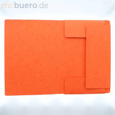 Eckspannmappe A4 orange-1