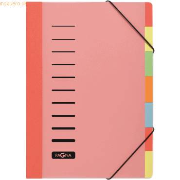 PAGNA Ordnungsmappe DESKORGANIZER Lucy Colors, rot-0