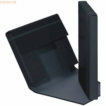 Heftbox A4 Pappe schwarz-1