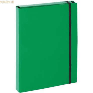 Heftbox A4 Pappe grün-0