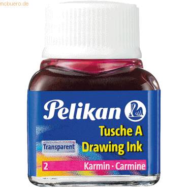 Tusche A 2 karmin 10ml-0