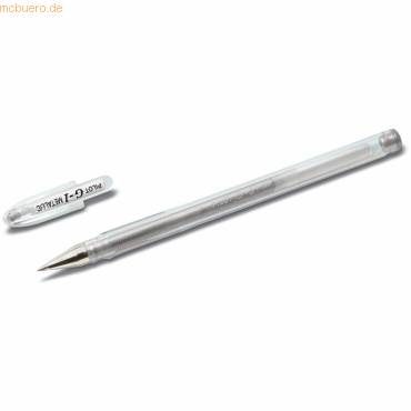 PILOT Gelschreiber G-1 Metallic, silber