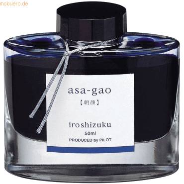 Tintenglas Iroshizuku Glas mit 50ml asa-gao (morning glory)-0