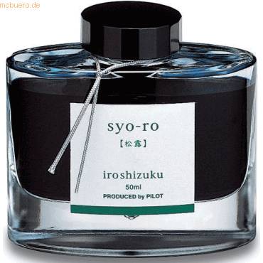 Tintenglas Iroshhizuku Glas mit 50ml syo-ro (grün)-0