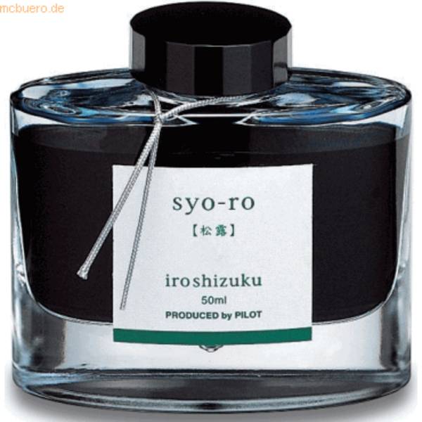 Tintenglas Iroshhizuku Glas mit 50ml syo-ro (grün)