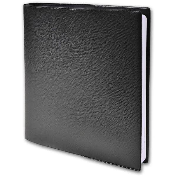 Buchkalender Executif Prestige 16x16cm Impala schwarz 2027-0