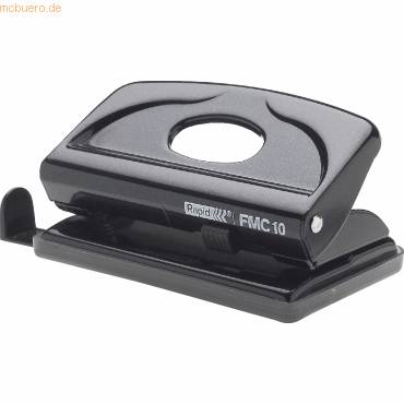 Bürolocher FMC10 Metall 10 Blatt in Blisterverpackung schwarz-0