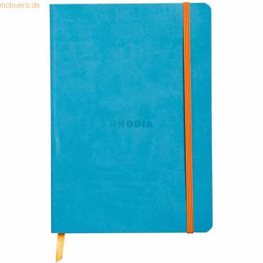 RHODIA Notizbuch RHODIARAMA, DIN A5, liniert, türkis-0