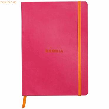 RHODIA Notizbuch RHODIARAMA, DIN A5, liniert, himbeere-0