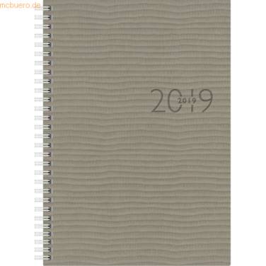 rido idé Buchkalender "studioplan int. Tejo", 2019, grau (6250292)